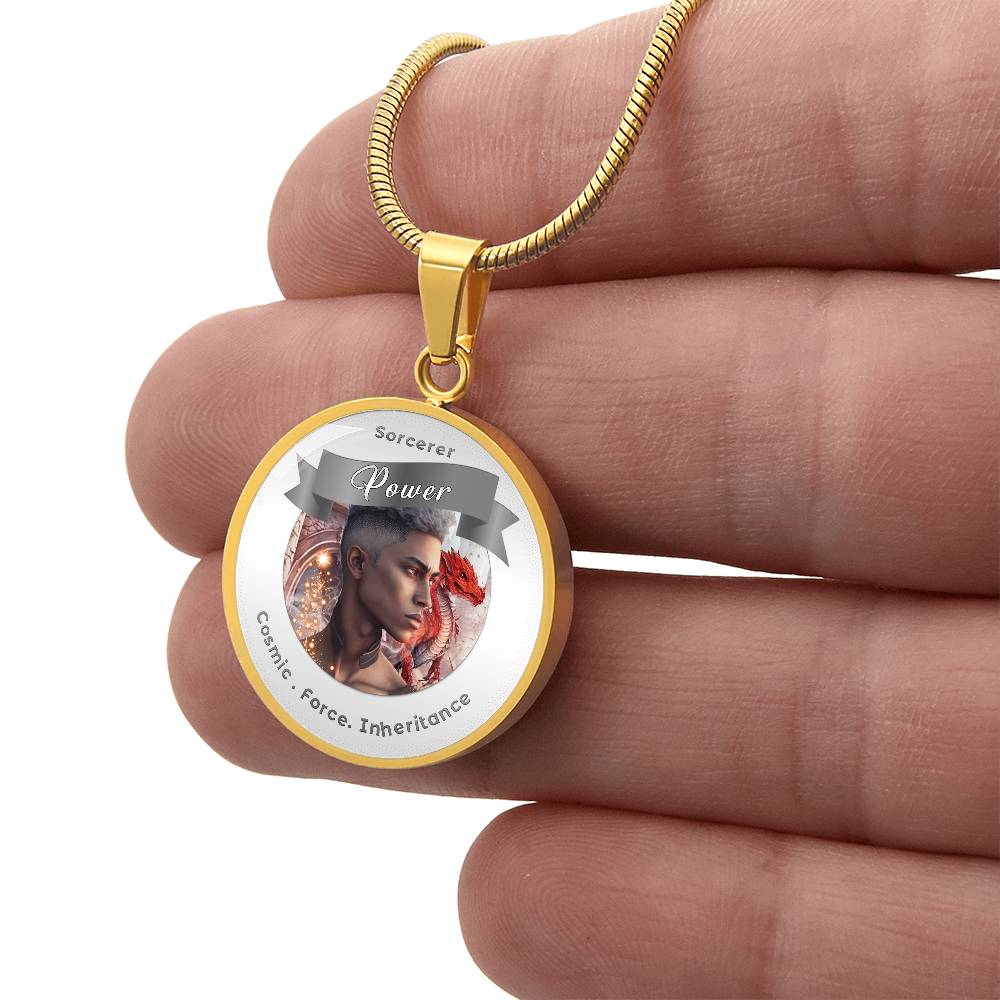 Sorcerer - RPG Fantasy Affirmation Necklace - More Than CharmsMore Than Charms