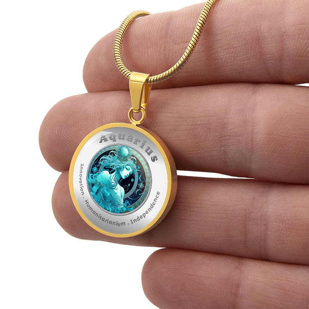 Aquarius - Affirmation Necklace - More Than CharmsMore Than Charms