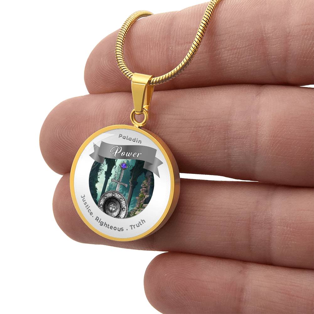 Paladin - RPG Fantasy Affirmation Necklace - More Than CharmsMore Than Charms