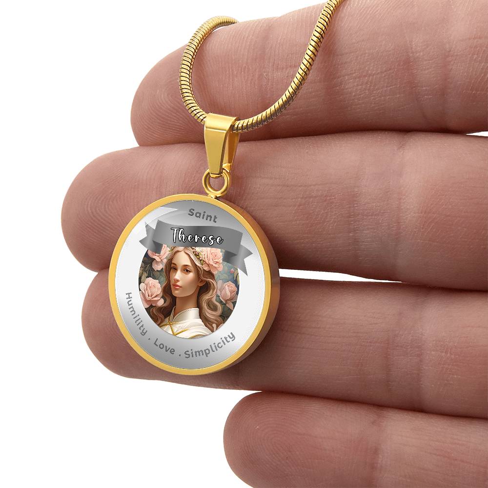 SaintThérèse - Affirmation Necklace - More Than CharmsMore Than Charms