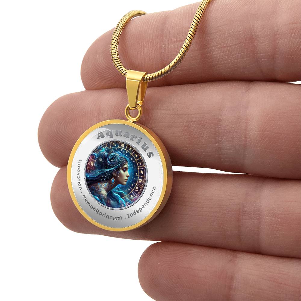 Aquarius - Affirmation Necklace - More Than CharmsMore Than Charms