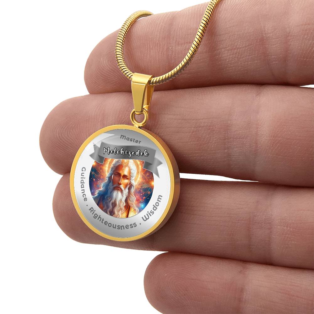 Melchizedek-- Affirmation Necklace For Guidance, Righteousness & Wisdom - More Than CharmsMore Than Charms