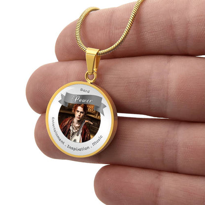 Bard - RPG Fantasy Affirmation Necklace - More Than CharmsMore Than Charms