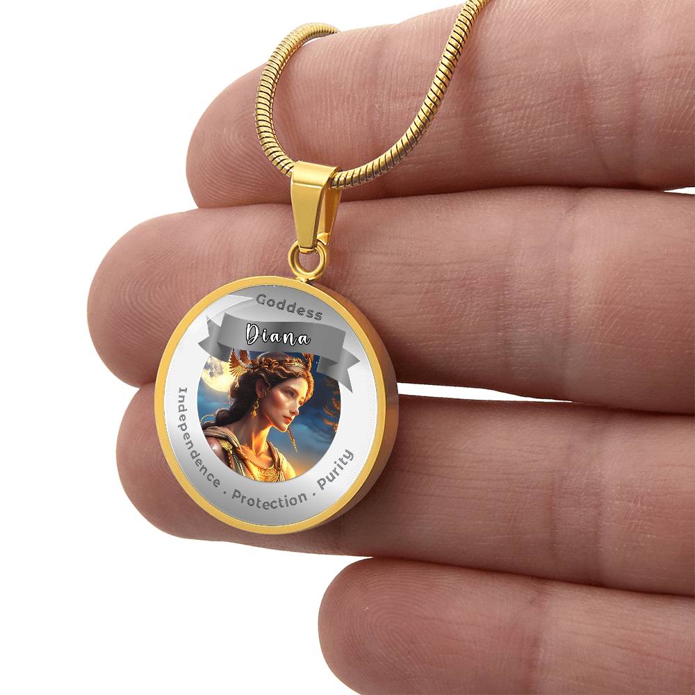 Diana - Affirmation Necklace - More Than CharmsMore Than Charms