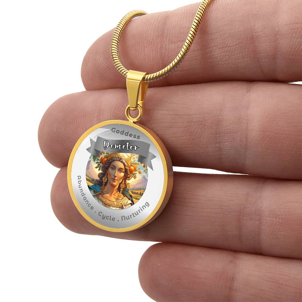 Demeter - Affirmation Necklace - More Than CharmsMore Than Charms