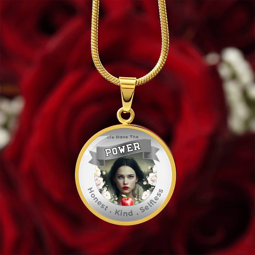 White As Snow - Affirmation Necklace - More Than CharmsMore Than Charms