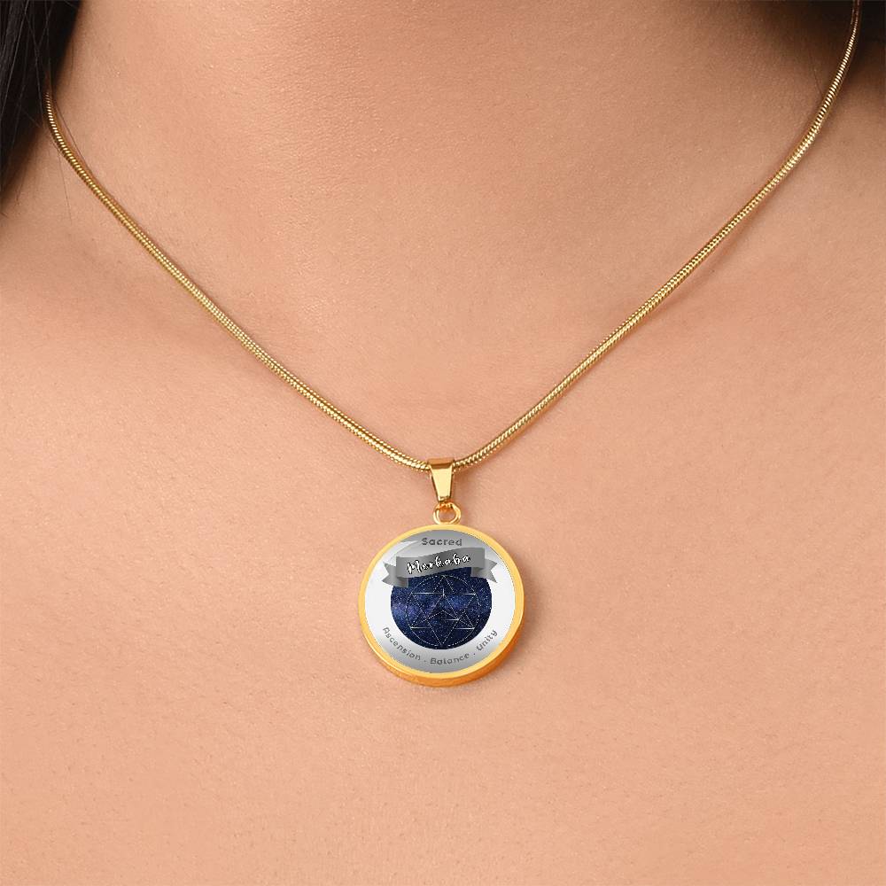 Merkaba - Ascension Balance Unity - Affirmation Necklace - More Than CharmsMore Than Charms