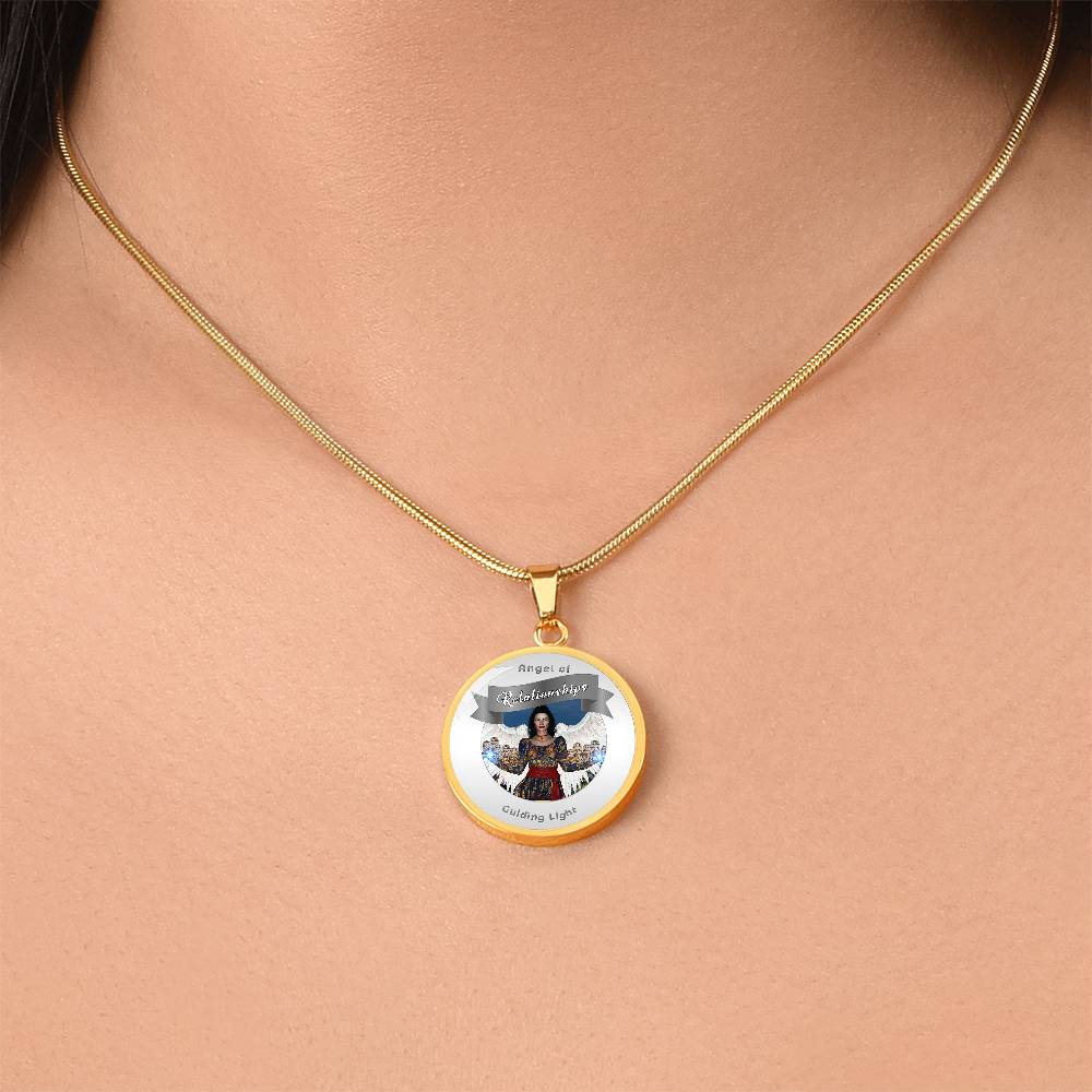 Relationships - Guardian Angel Affirmation Necklace - More Than CharmsMore Than Charms