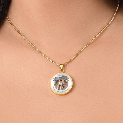 Archangel Gabriel - Affirmation Necklace For Messages, Revelation & Communication - More Than CharmsMore Than Charms
