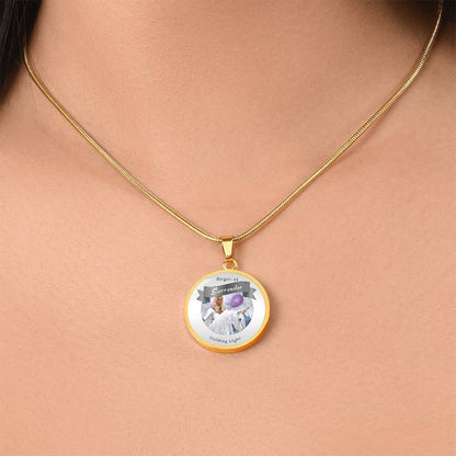 Surrender - Guardian Angel Affirmation Necklace - More Than CharmsMore Than Charms