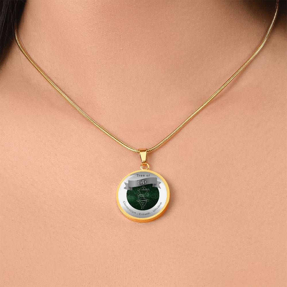 Tree of Life – Sephiroth - Wisdom Balance Divine Connection - Affirmation Necklace - More Than CharmsMore Than Charms