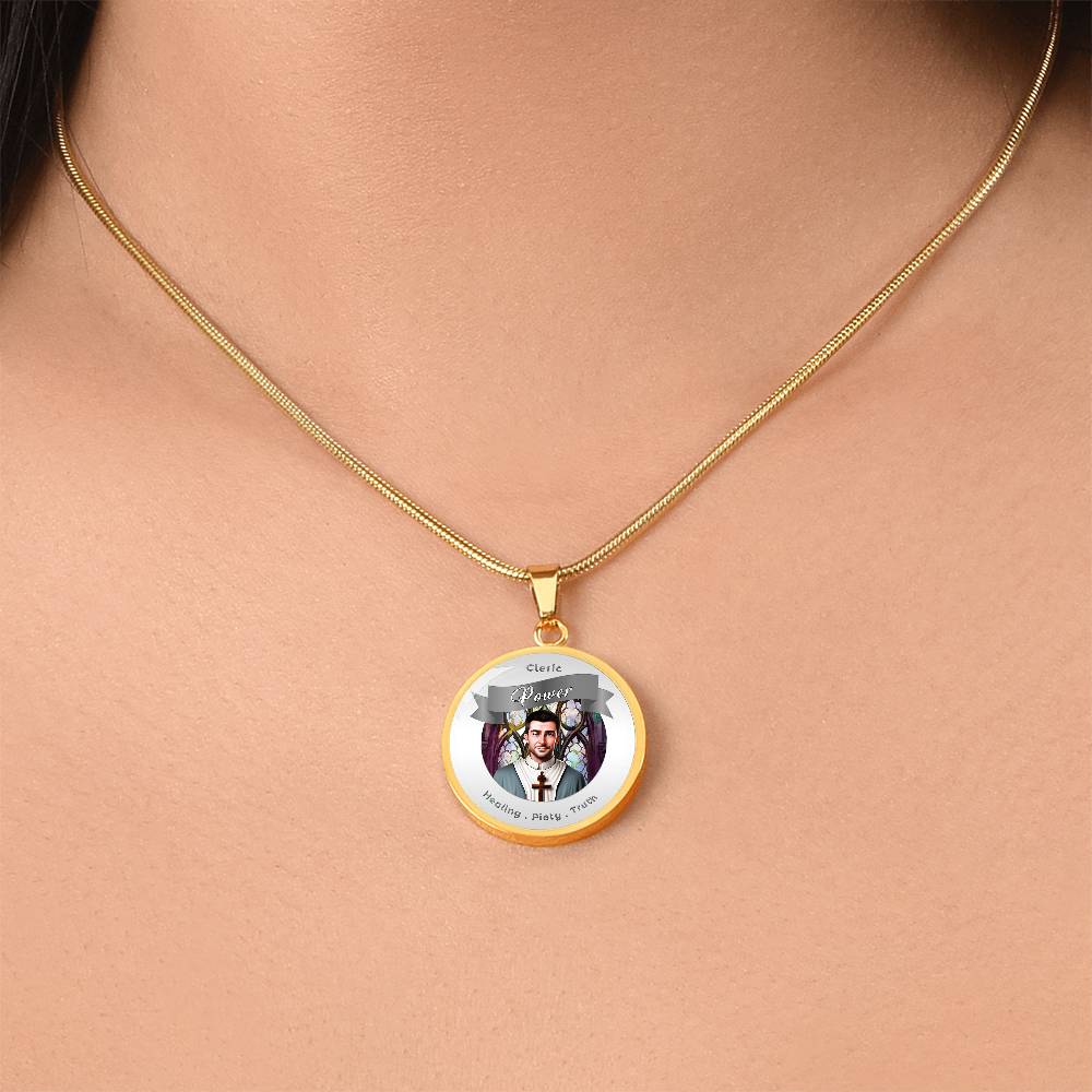 Cleric - RPG Fantasy Affirmation Necklace - More Than CharmsMore Than Charms