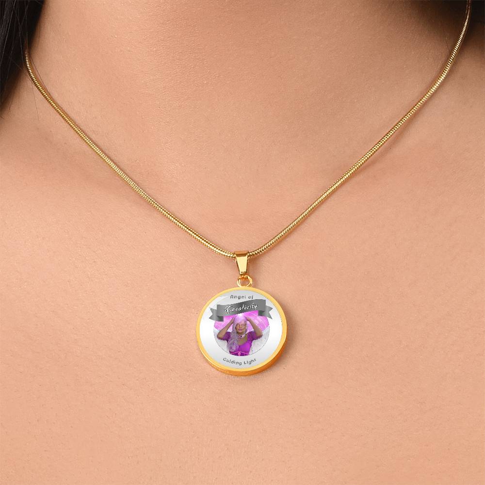 Creativity - Guardian Angel Affirmation Necklace - More Than CharmsMore Than Charms
