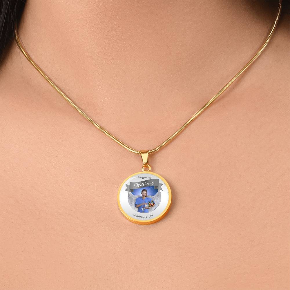 Wellbeing - Guardian Angel Affirmation Necklace - More Than CharmsMore Than Charms