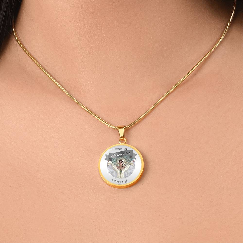 Inspiration - Guardian Angel Affirmation Necklace - More Than CharmsMore Than Charms