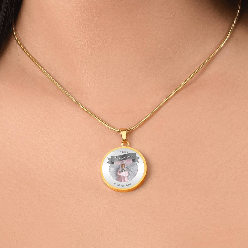 Compassion - Guardian Angel Affirmation Necklace - More Than CharmsMore Than Charms