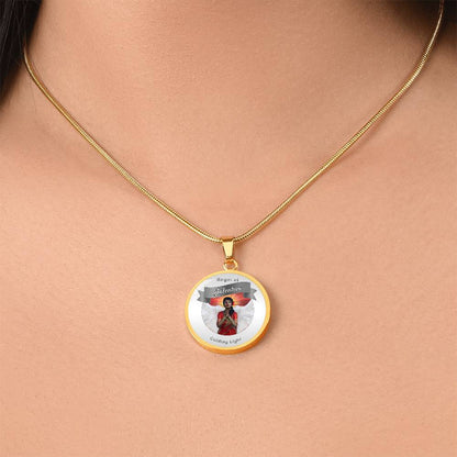 Intention - Guardian Angel Affirmation Necklace - More Than CharmsMore Than Charms