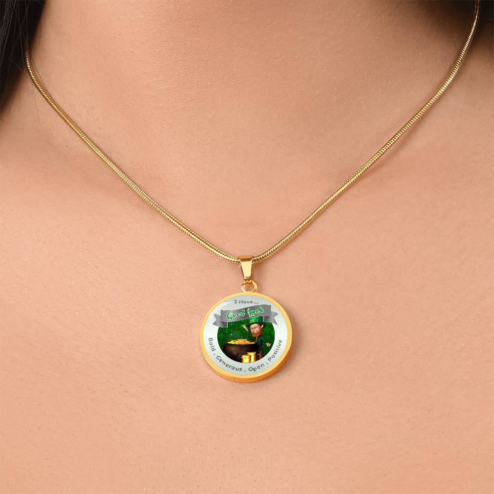 Leprechaun - Affirmation Necklace - More Than CharmsMore Than Charms