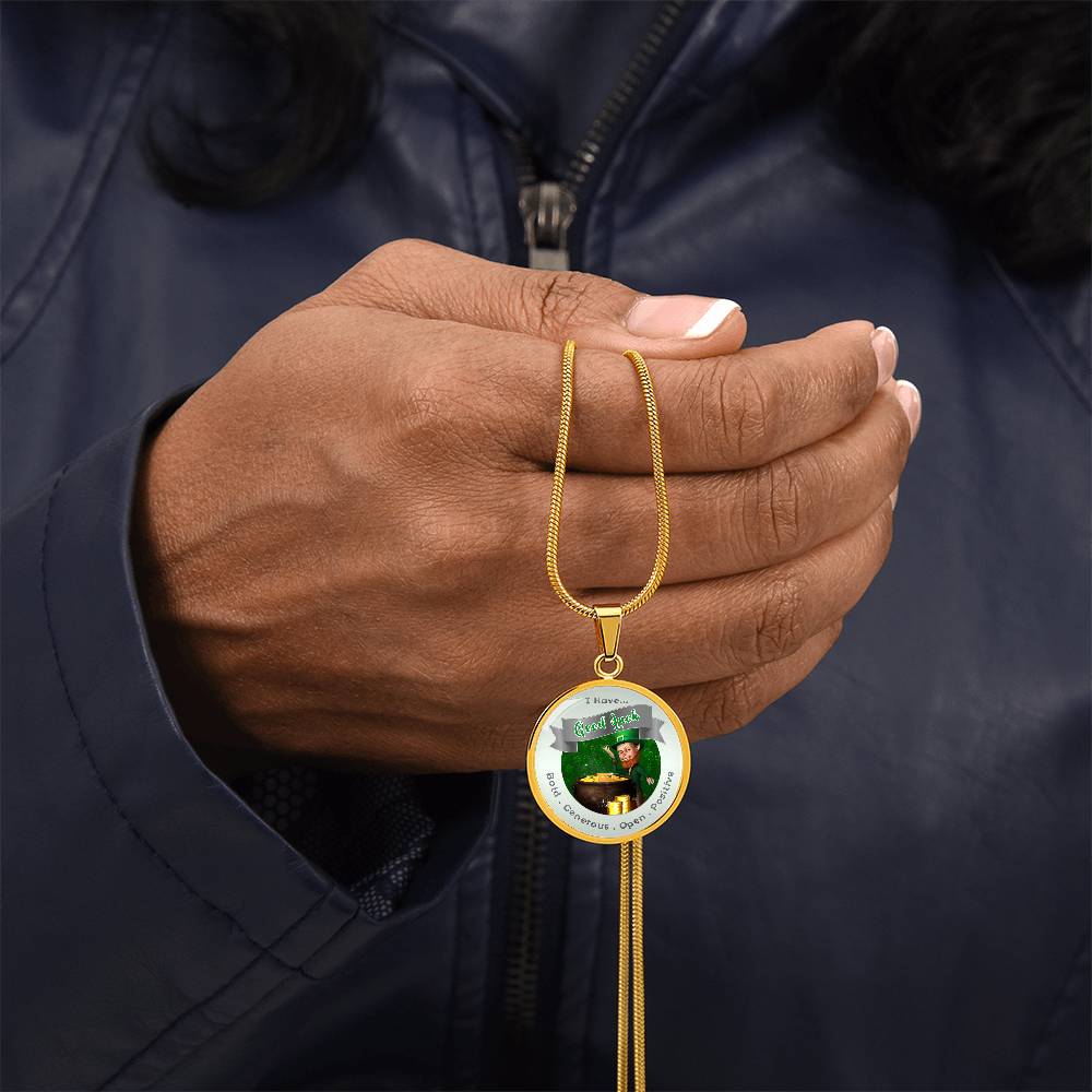 Leprechaun - Affirmation Necklace - More Than CharmsMore Than Charms