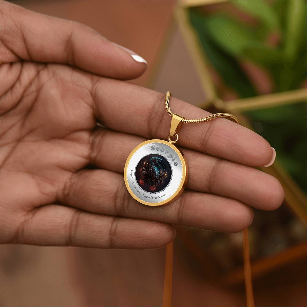 Scorpio - Affirmation Necklace - More Than CharmsMore Than Charms
