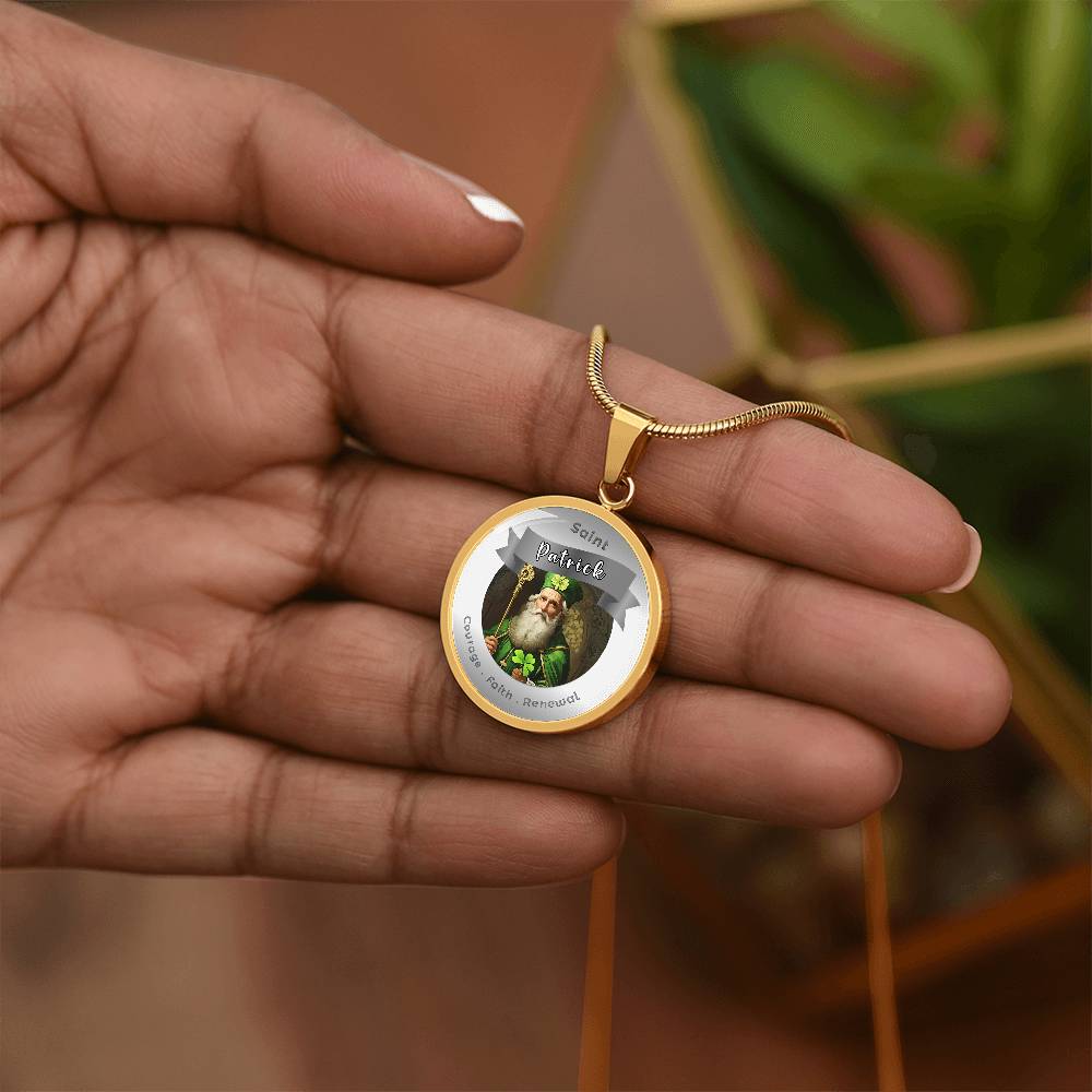 Saint Patrick - Affirmation Necklace - More Than CharmsMore Than Charms