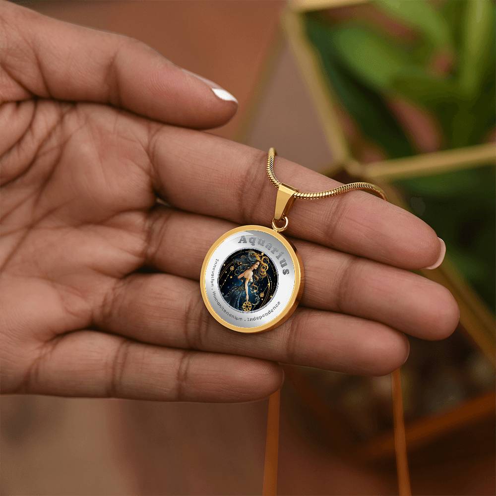 Aquarius - Affirmation Necklace - More Than CharmsMore Than Charms