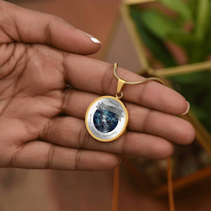 Pentagram - Balance Protection Spirituality - Affirmation Necklace - More Than CharmsMore Than Charms