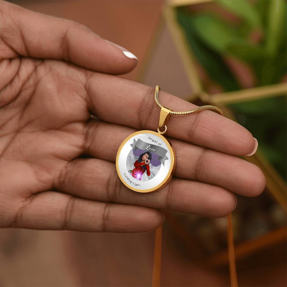 Love - Guardian Angel Affirmation Necklace - More Than CharmsMore Than Charms