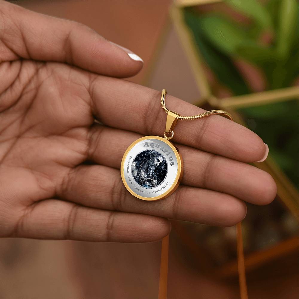 Aquarius - Affirmation Necklace - More Than CharmsMore Than Charms
