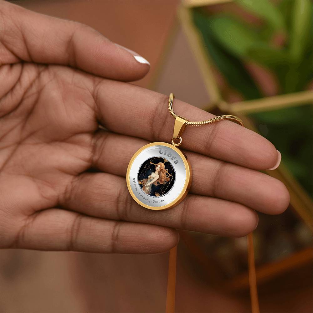 Libra- Affirmation Necklace - More Than CharmsMore Than Charms