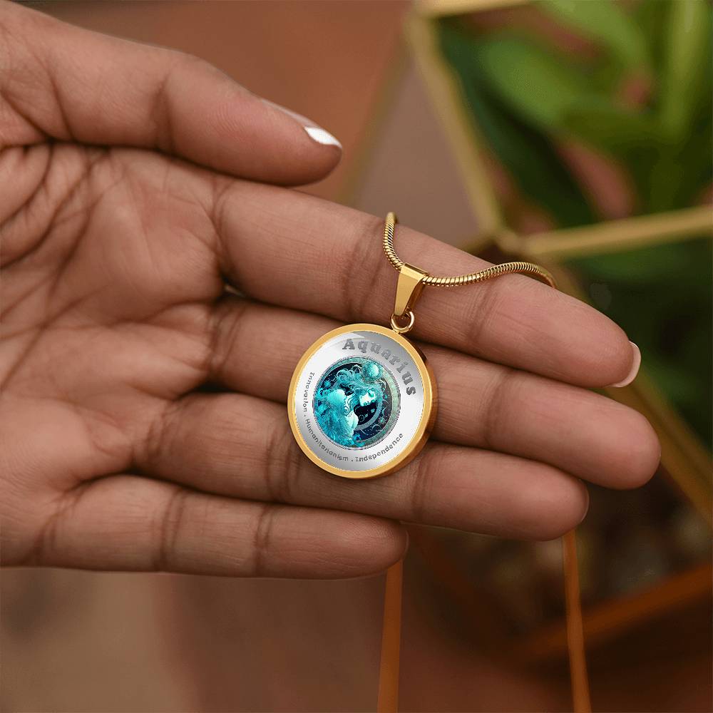Aquarius - Affirmation Necklace - More Than CharmsMore Than Charms