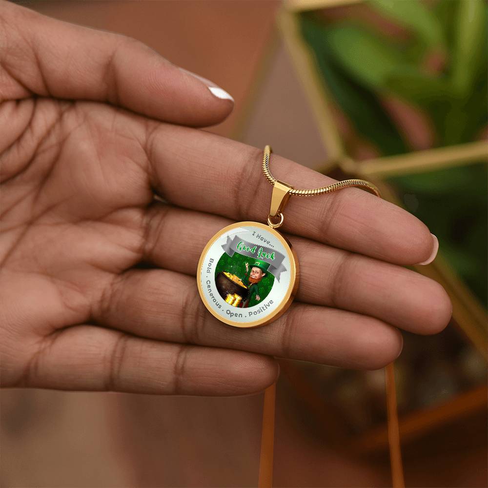 Leprechaun - Affirmation Necklace - More Than CharmsMore Than Charms