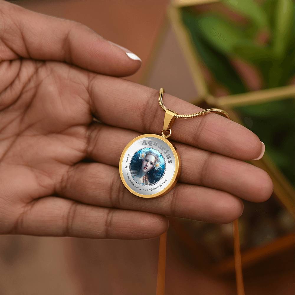 Aquarius - Affirmation Necklace - More Than CharmsMore Than Charms