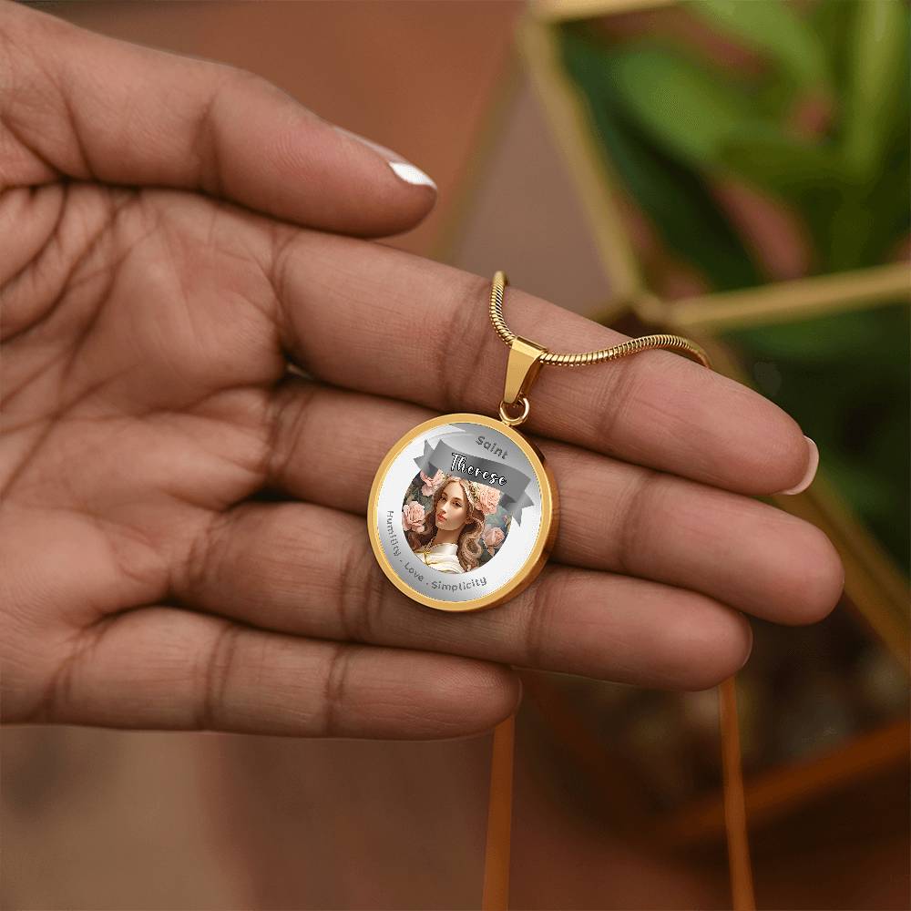 SaintThérèse - Affirmation Necklace - More Than CharmsMore Than Charms
