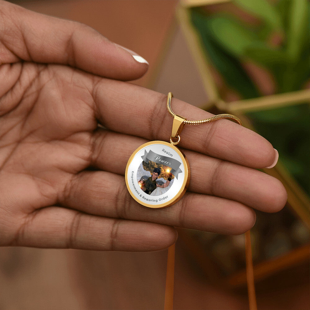 Powers - Angelic Realm Affirmation Necklace For Empowerment & Restoring Order - More Than CharmsMore Than Charms