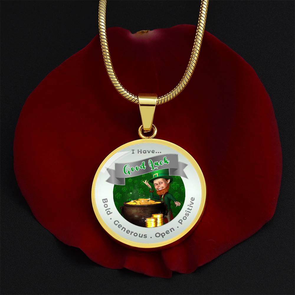 Leprechaun - Affirmation Necklace - More Than CharmsMore Than Charms