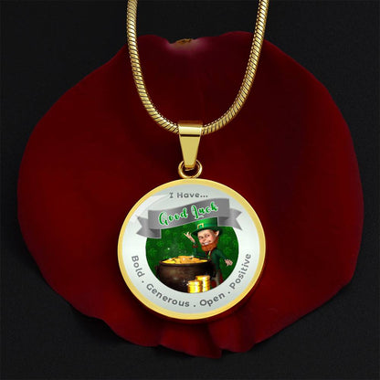 Leprechaun - Affirmation Necklace - More Than CharmsMore Than Charms