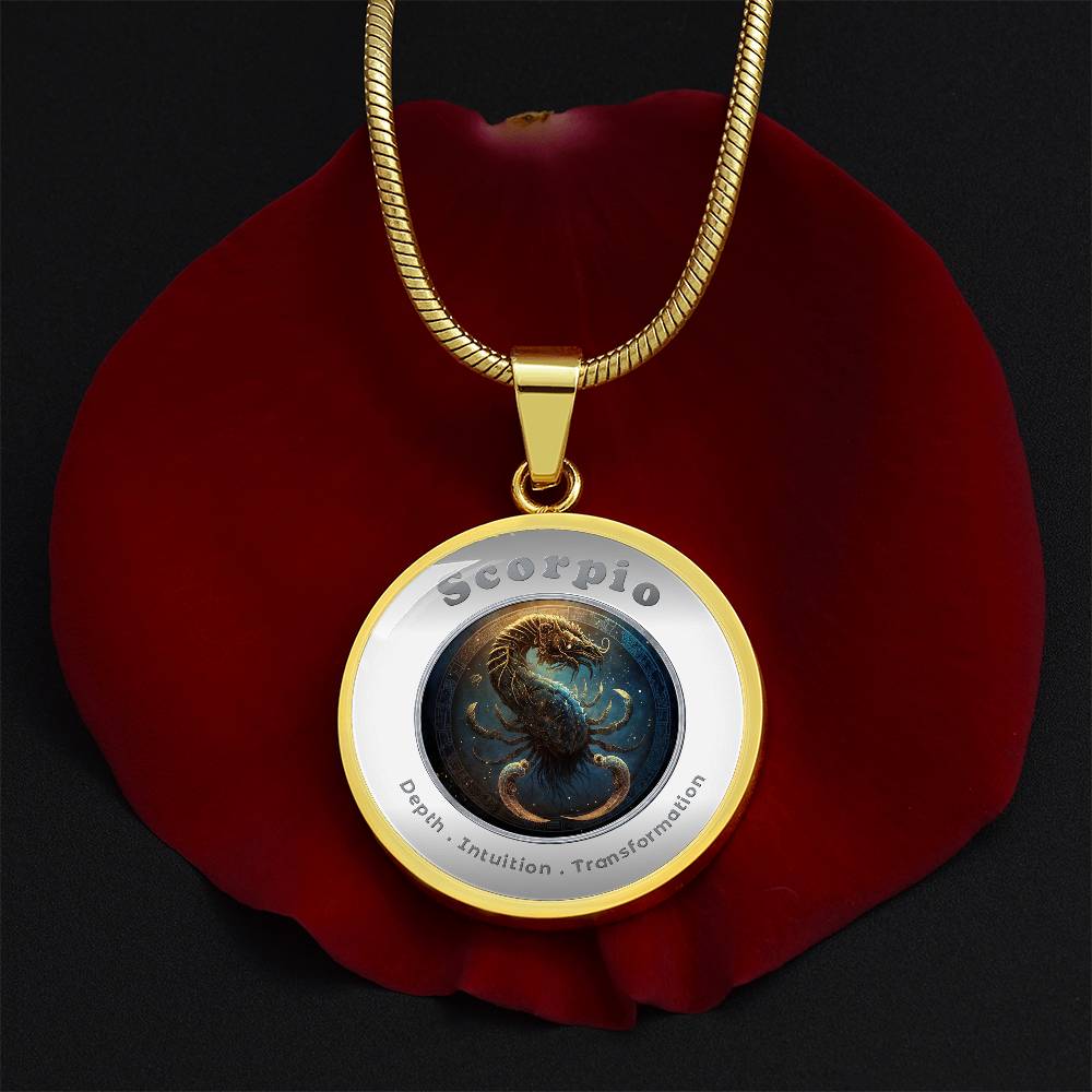 Scorpio - Affirmation Necklace - More Than CharmsMore Than Charms