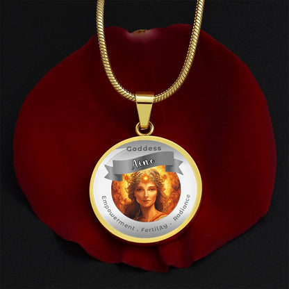 Aine - Affirmation Necklace - More Than CharmsMore Than Charms