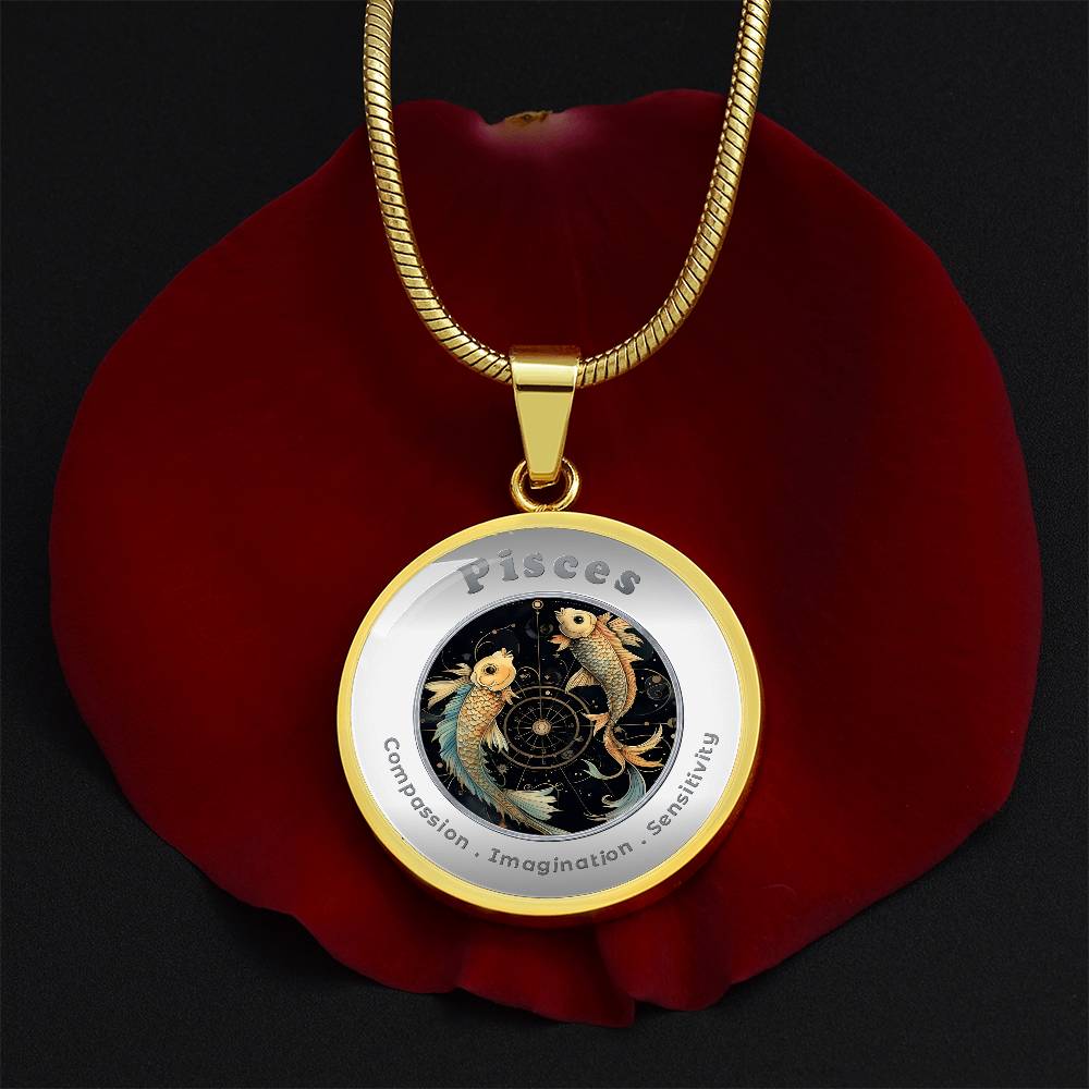 Pisces - Affirmation Necklace - More Than CharmsMore Than Charms