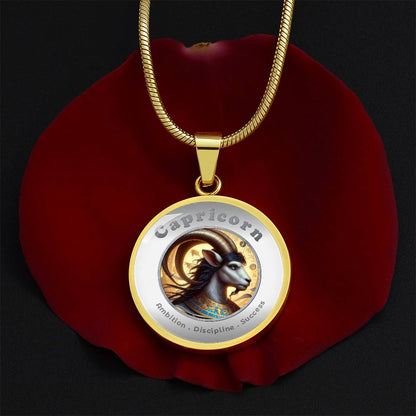 Capricorn - Affirmation Necklace - More Than CharmsMore Than Charms