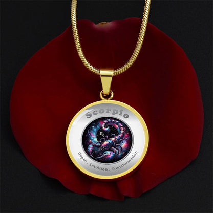Scorpio - Affirmation Necklace - More Than CharmsMore Than Charms