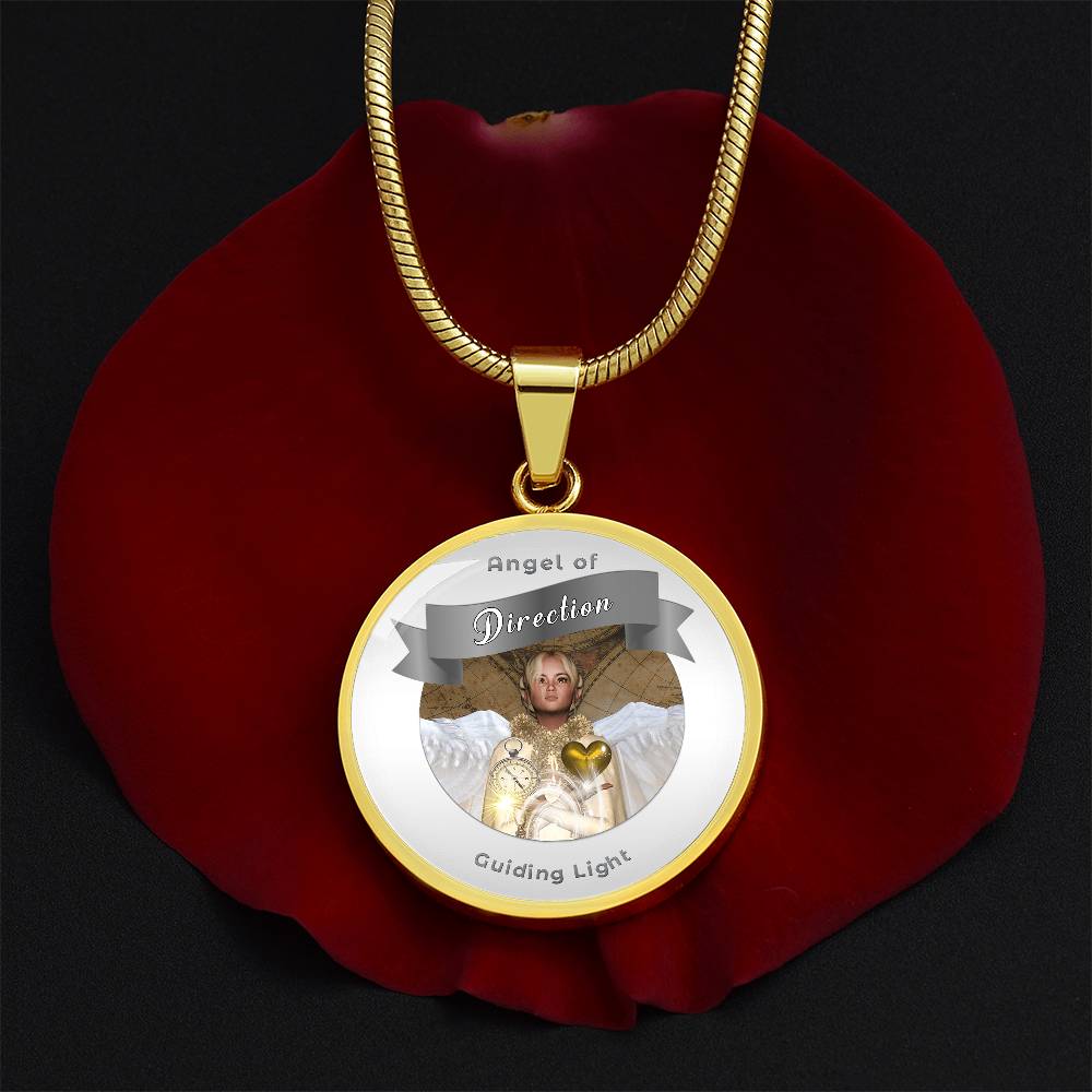 Direction - Guardian Angel Affirmation Necklace - More Than CharmsMore Than Charms