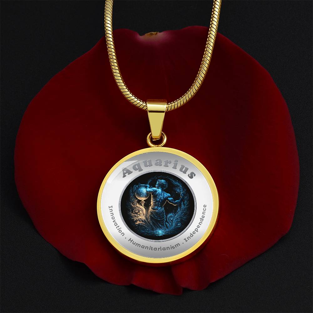 Aquarius - Affirmation Necklace - More Than CharmsMore Than Charms