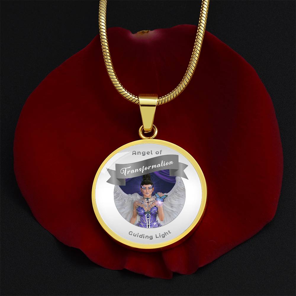 Transformation - Guardian Angel Affirmation Necklace - More Than CharmsMore Than Charms