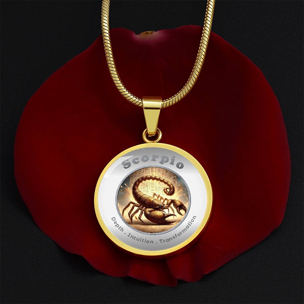 Scorpio - Affirmation Necklace - More Than CharmsMore Than Charms