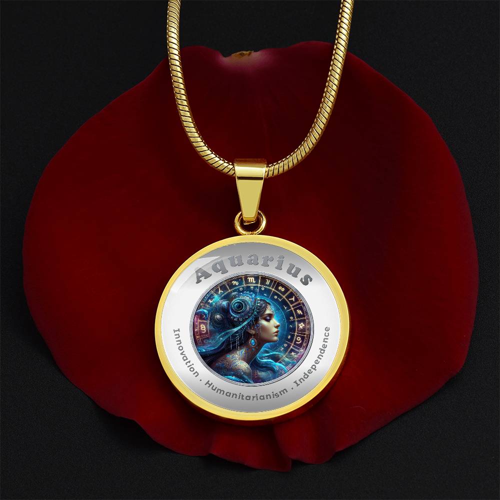 Aquarius - Affirmation Necklace - More Than CharmsMore Than Charms