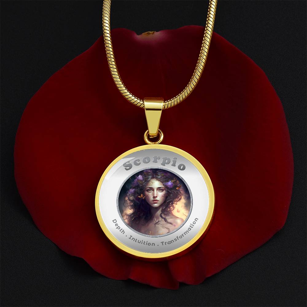 Scorpio - Affirmation Necklace - More Than CharmsMore Than Charms