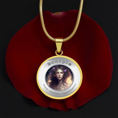 Scorpio - Affirmation Necklace - More Than CharmsMore Than Charms