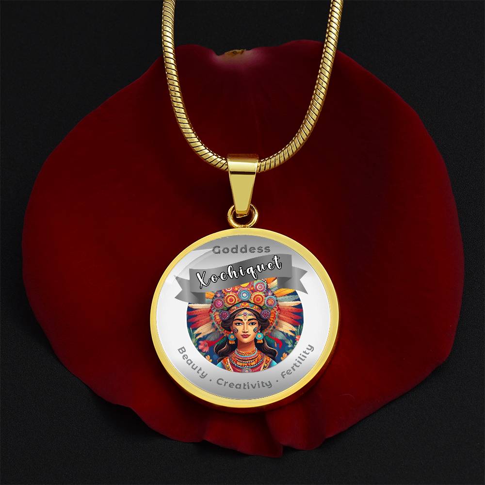 Xochiquetzal - Affirmation Necklace - More Than CharmsMore Than Charms